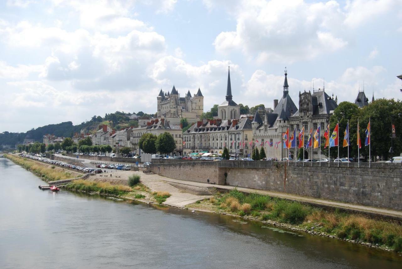 La Roulotte Du Domaine De Meigné Buitenkant foto